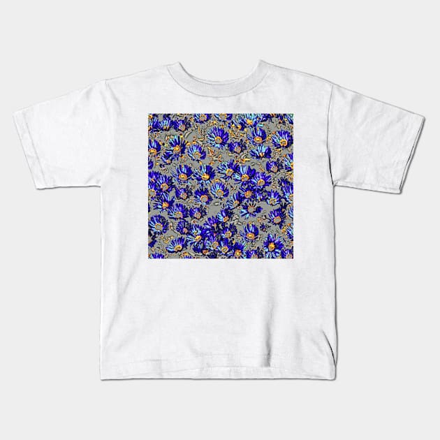 Floral #6a Kids T-Shirt by markross